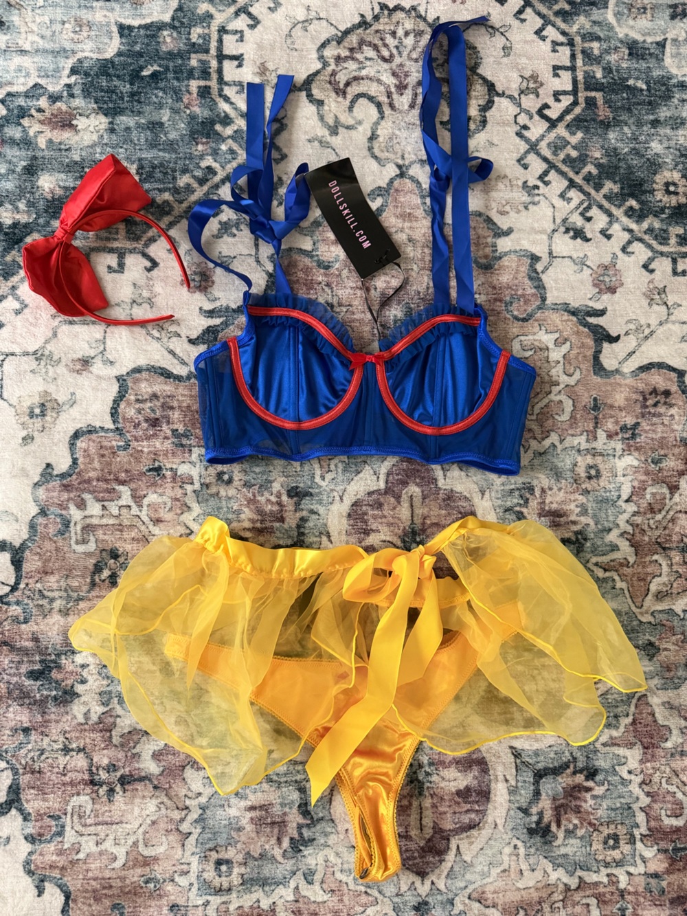 Trickz N Treatz Snow White Costume Lingerie Set